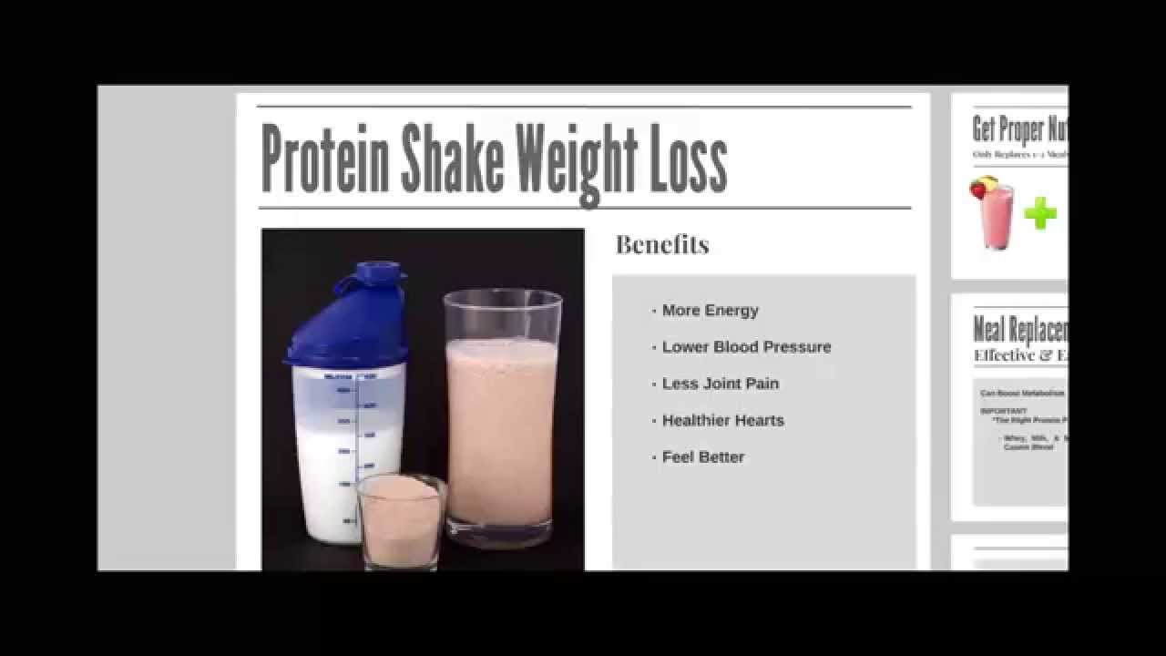 protein powder weight loss